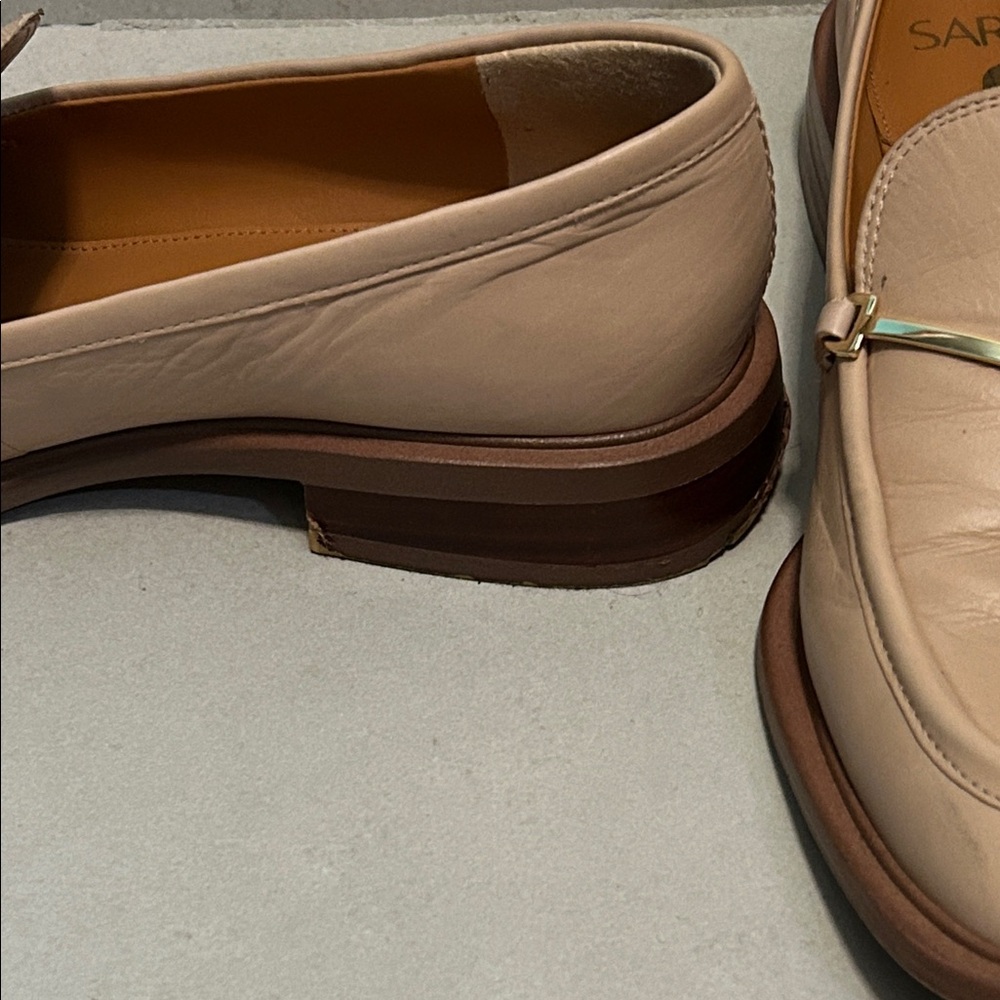 Franco Sarto Women Cream Loafers Size 8.5 - Picture 3 of 10